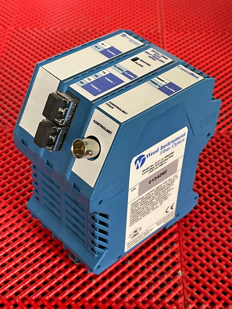 Weed Instrument Fiber Optics EOTEC 2000 Self Healing Ring Module 2C31-LC-SM/SM