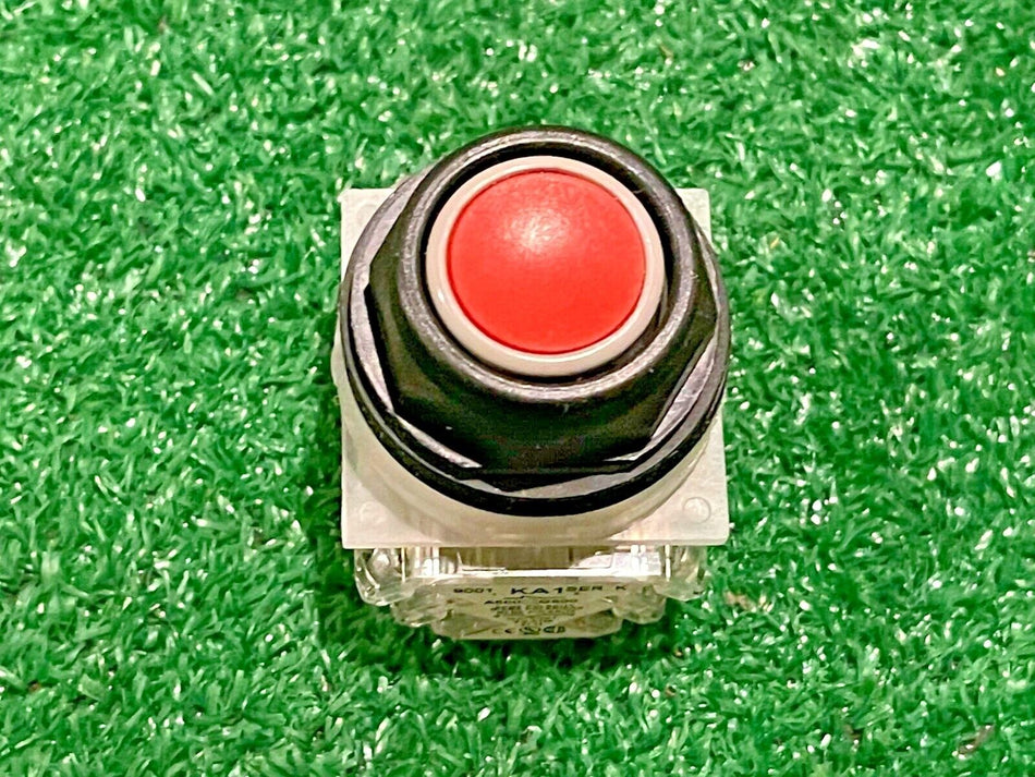 Schneider Electric 9001SKR1RH2 Non-Illuminated Momentary Push-Button, 30mm, 10A