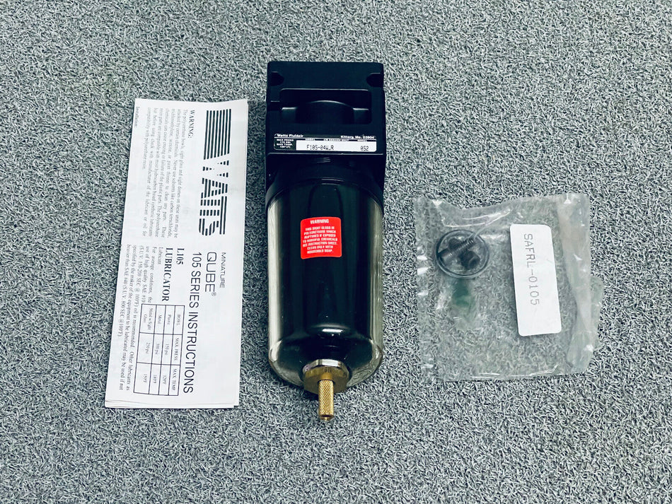 Watts F105-04WJR Auto Drain Filter 1/2",  175 Max PSI