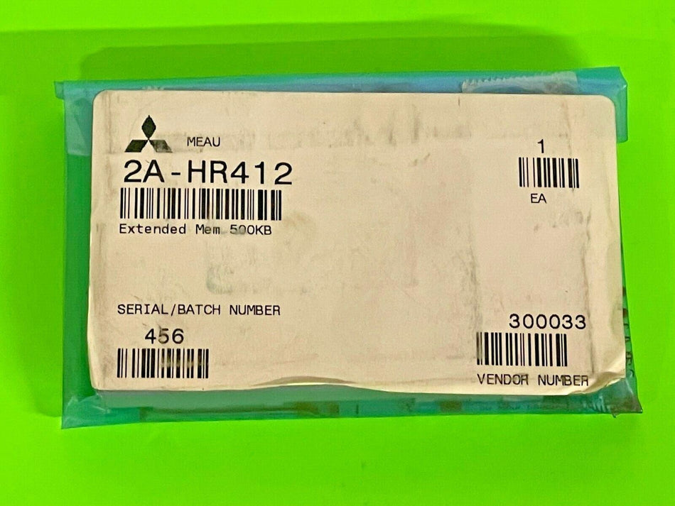 Mitsubishi 2A-HR412 Robot Extended 500KB Memory Card 2AHR412