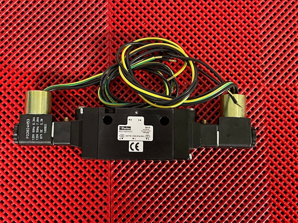 Parker B521ADH53C Solenoid Valve 4-Way, 2-Position