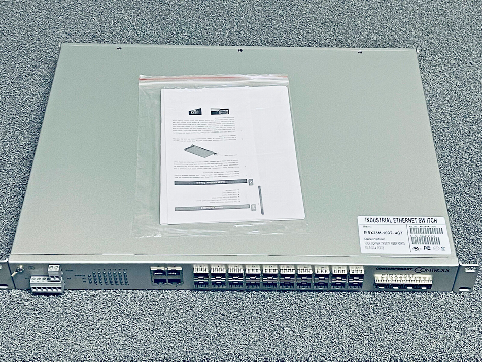 Contemporary Controls EIRX28M-100T-4GT Industrial Managed Ethernet Switch