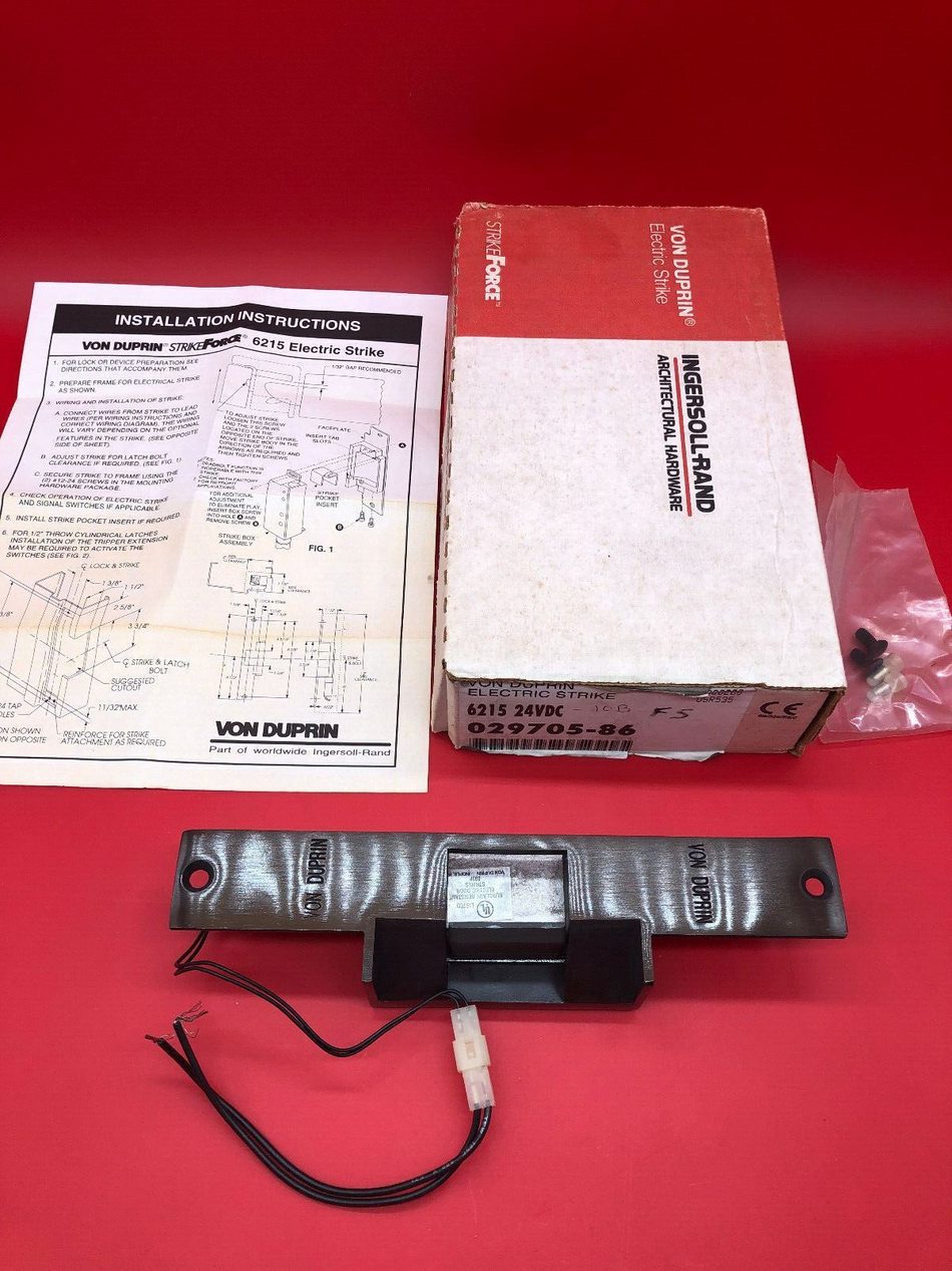 Von Duprin 6215 FS Fail Safe Electric Strike 24VDC US10B 029705-86