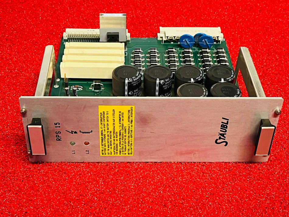 Staubli D121-395-00A Power Supply RPS 15