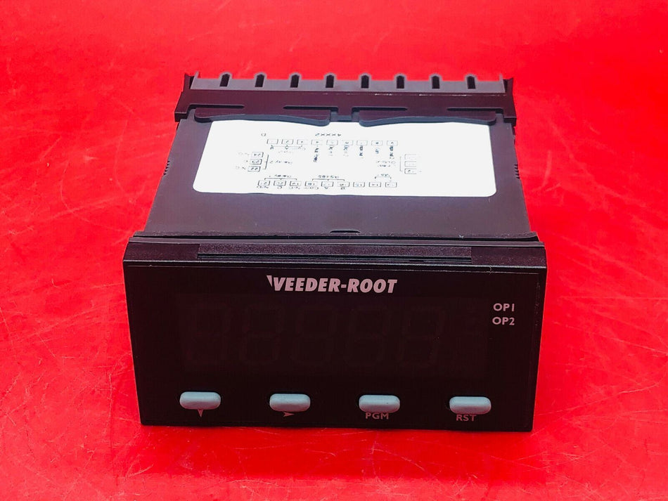 Danaher Veeder Root Counter C628-40002 Rate Meter, Low Voltage 24V, 45159573