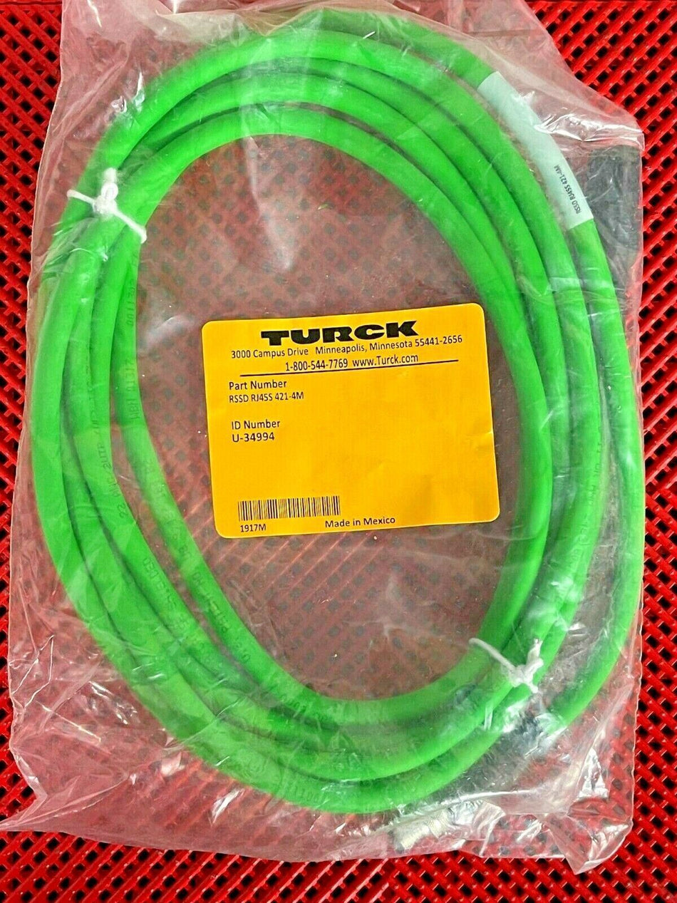 Turck RSSD RJ45S 421-4M Cordset U-34994