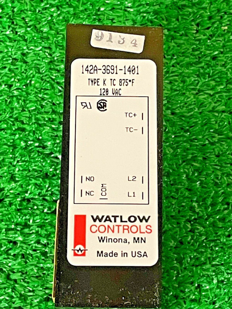 Watlow 142A-3691-1401 Temperature Process Controller 142A36911401, Type K,120VAC
