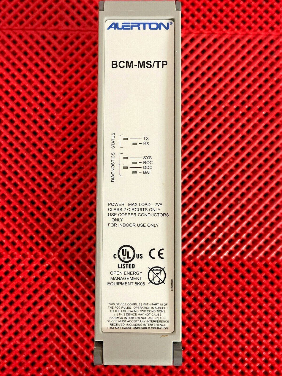 Alerton BCM-MS/TP BCM Control Module, Bactalk BCM MSTP