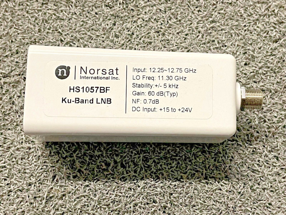 Norsat HS1057BF Ultra High Stability Ku-Band PLL LNB F-Connector