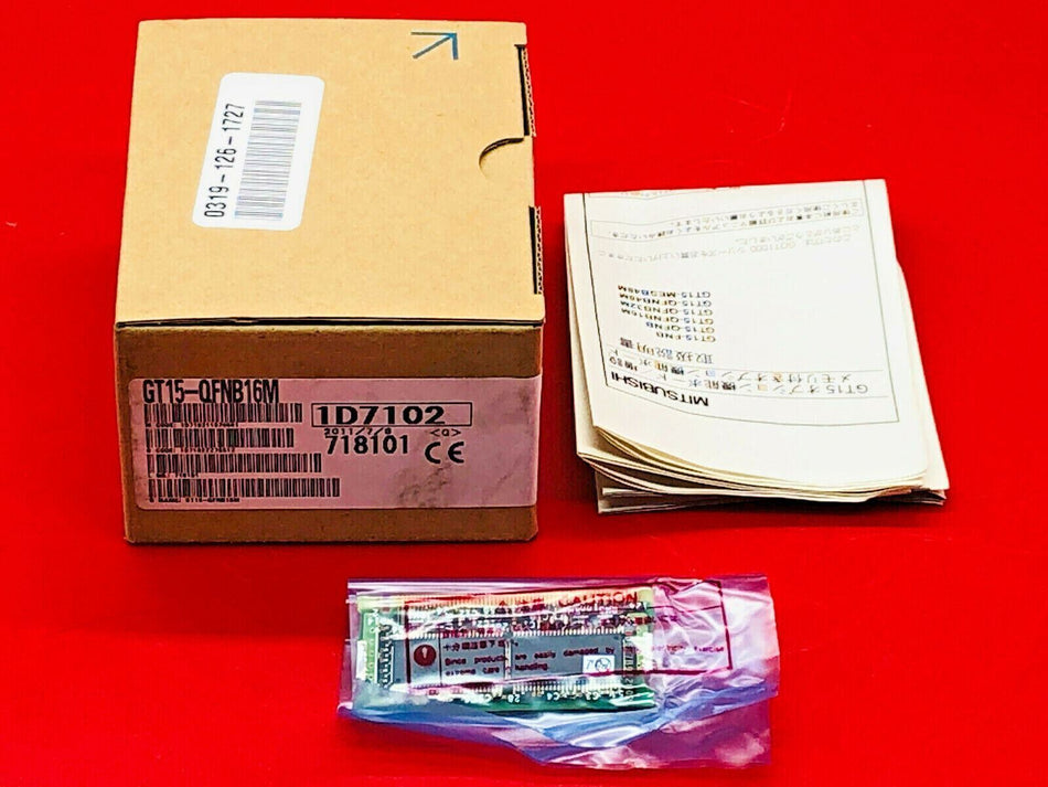Mitsubishi Electric GT15-QFNB16M Memory Option Function Board GTQFNB16M