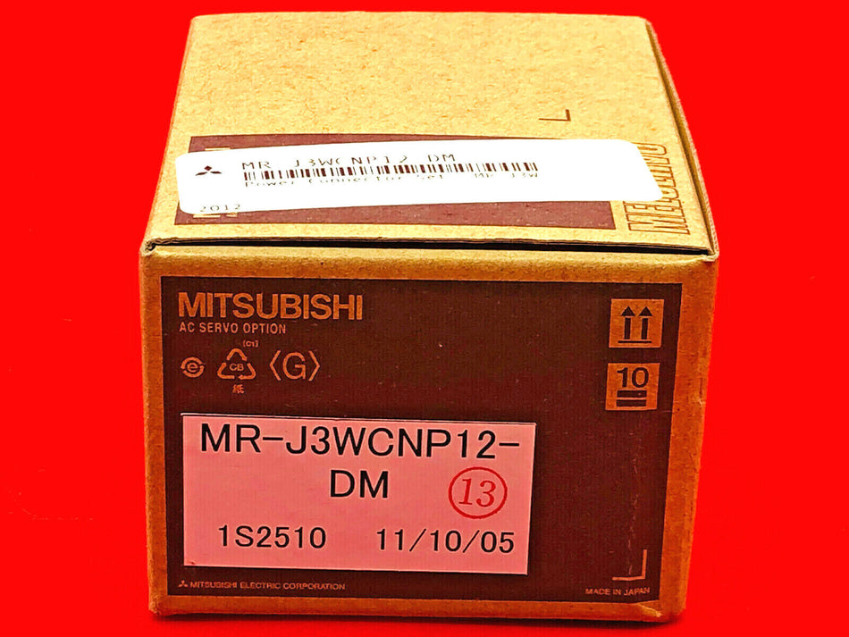 Mitsubishi MR-J3WCNP12-DM Servo Motor Power Connector Set MR-J3W / MRJ3WCNP12DM