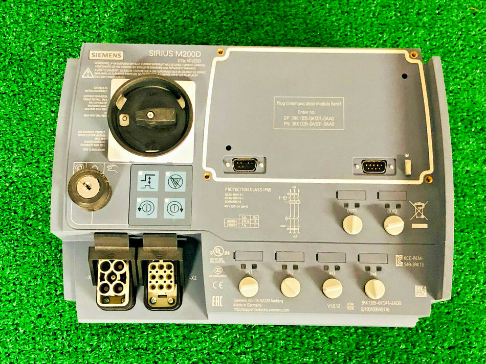 Siemens 3RK1395-6KS41-2AD0 Sirius M200D Motor Starter, 3RK13956KS412AD0