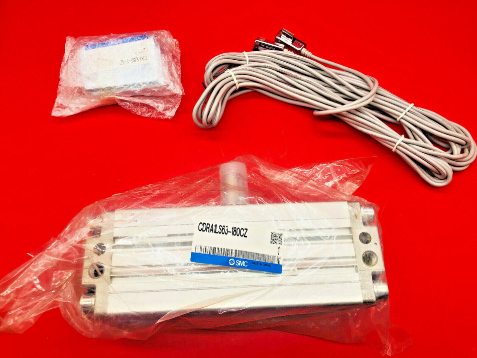SMC CDRA1LS63-180CZ Rotary Actuator 63MM Double Action