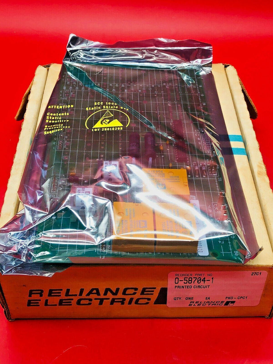 Reliance Electric 0-58704-1 Driver Interphase Board 0587041 Printed Circuit