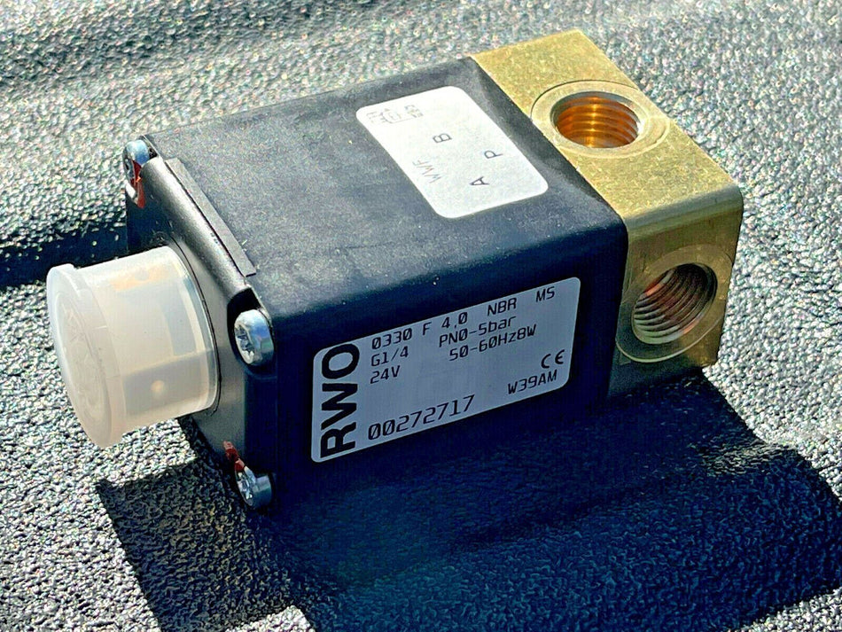 RWO 5940033056 3-Way Solenoid Valve 1/4"