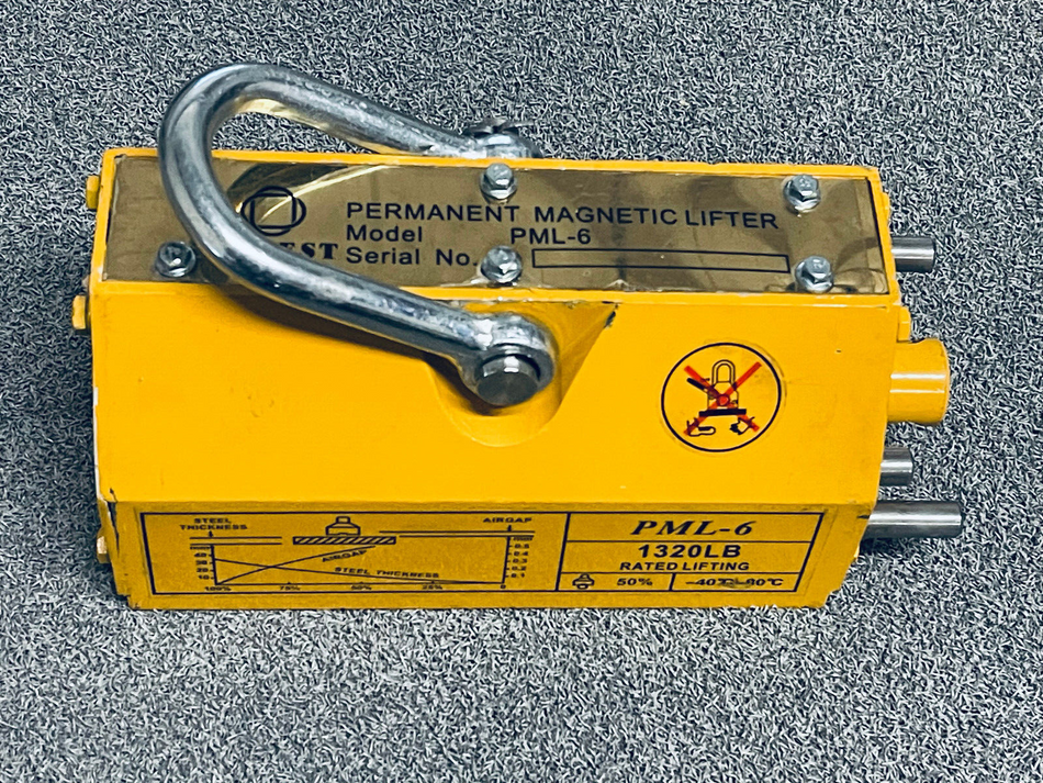 AODEST PML-6 Permanent Magnetic Lifter 1320lb