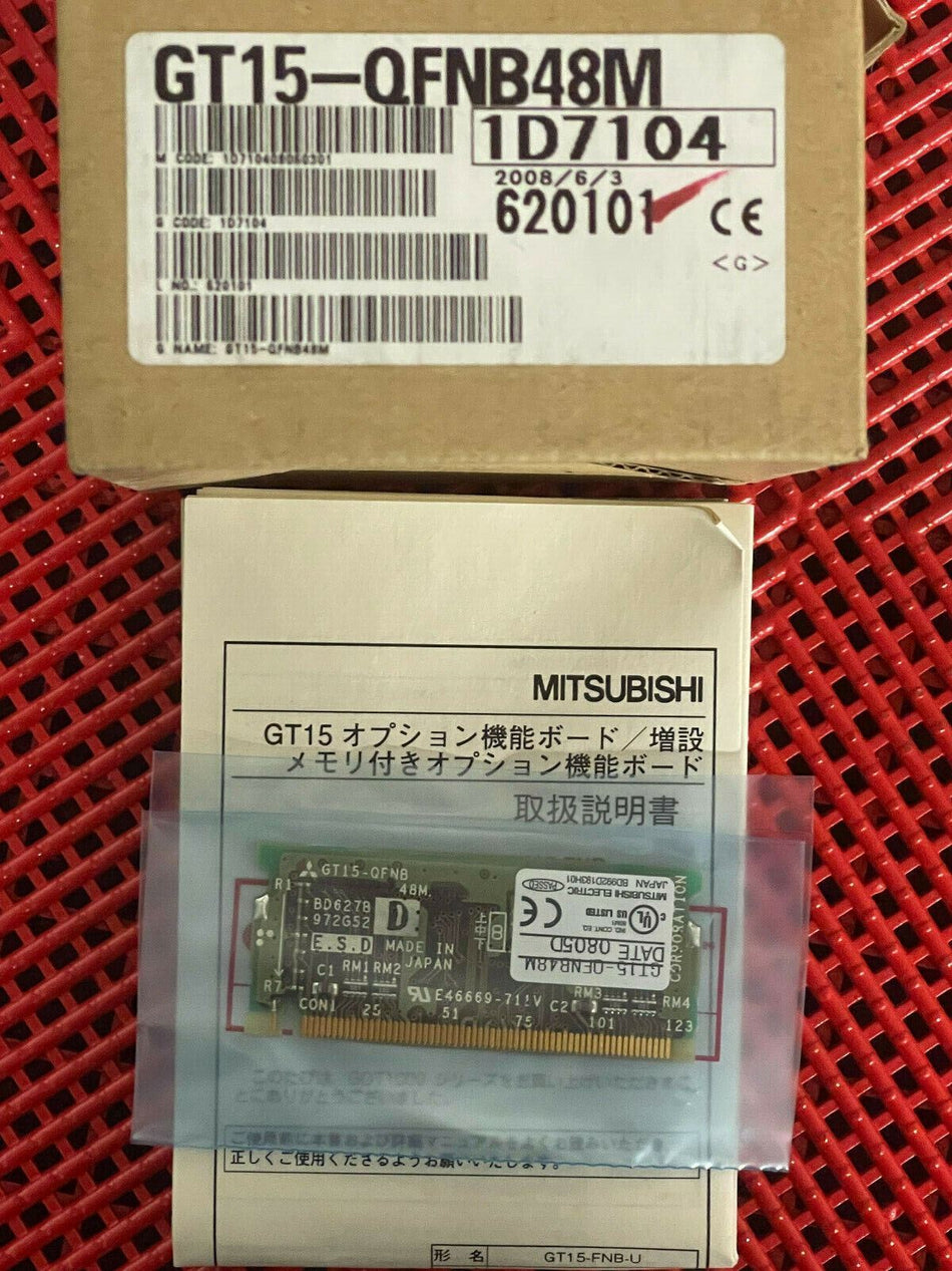 Mitsubishi Electric GT15-QFNB48M Touchscreen Memory Card Module GT15QFNB48M