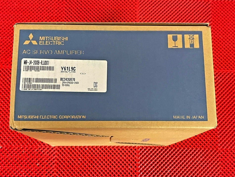 Mitsubishi Electric MR-J4-200B-RJJ001 AC Servo Amplifier MRJ4200BRJJ001