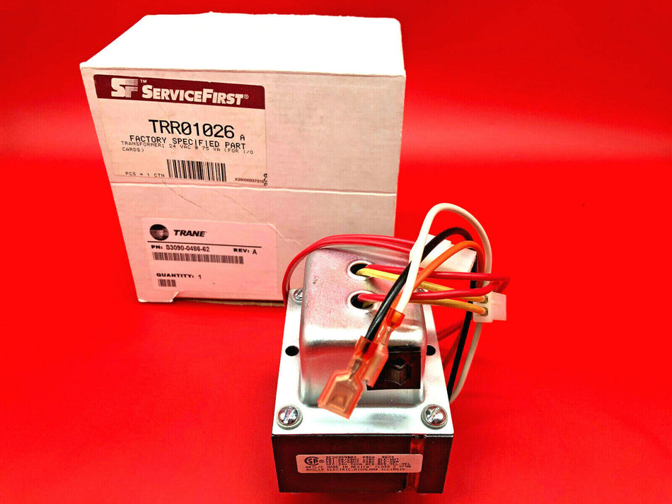 Trane TRR01026 Transformer S3090-0486-62