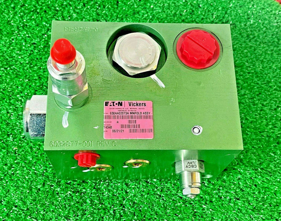 John Deere AXT19379 Hydraulic Block Valve Manifold Assembly