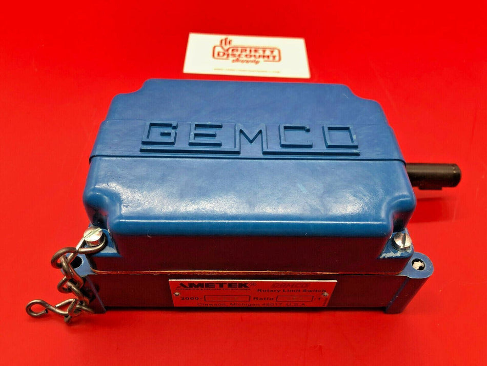 Ametek Gemco 2000-1130B Rotary Limit Switch 20001130B