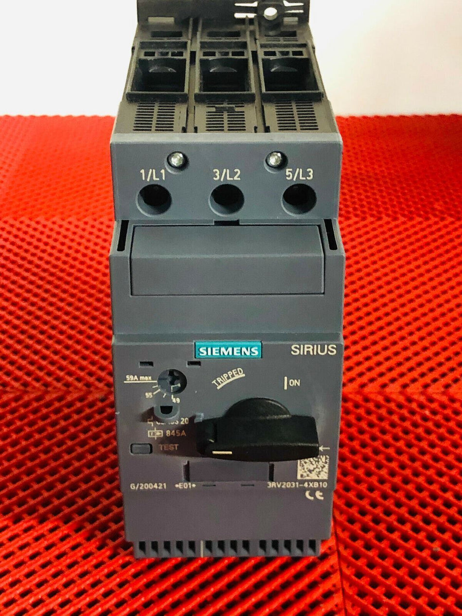Siemens 3RV2031-4XB10 Circuit Breaker Motor Protection 3RV20314XB10