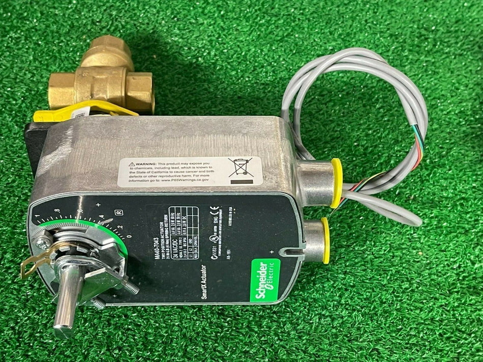 Schneider MA40-7043 Actuator with VA2313526913 Ball Valve Assembly