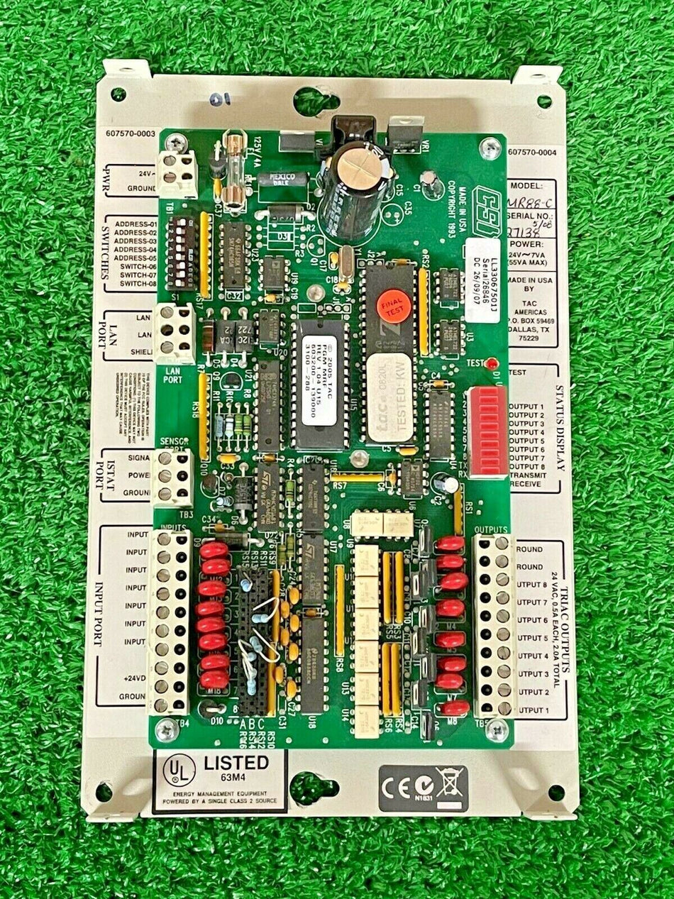 Schneider TAC MR88-C Micro-Regulator Controller MR88C 330670-01