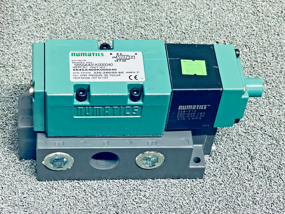 Numatics 555SA431K000040 Solenoid Valve