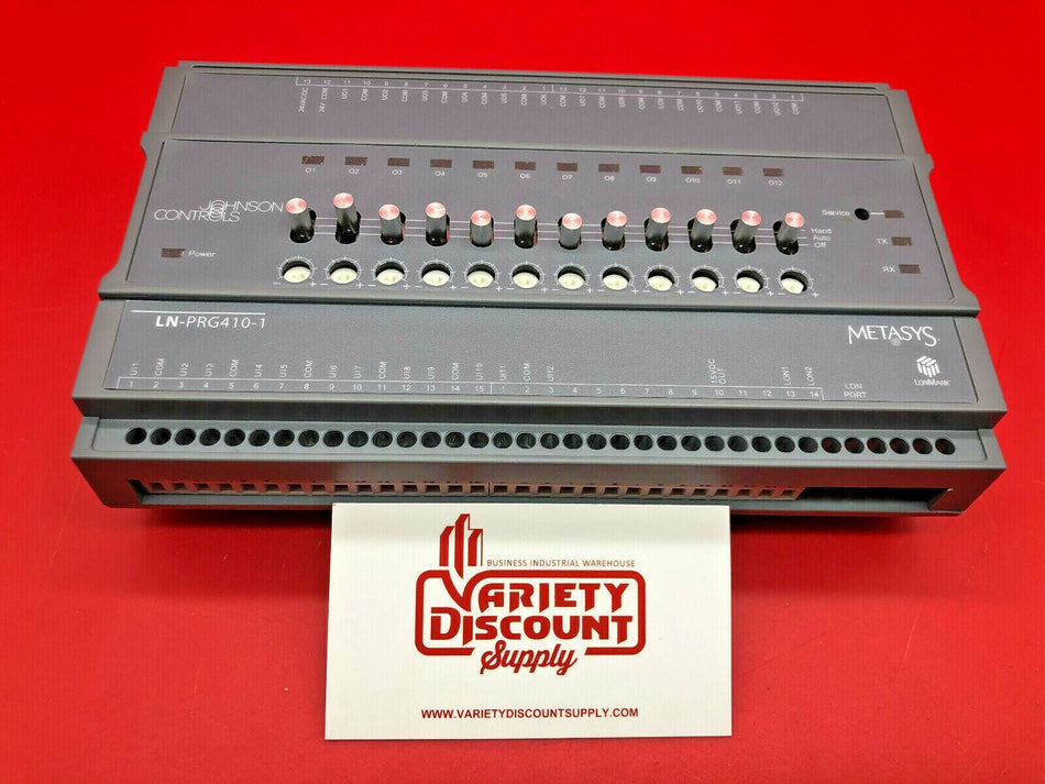 Johnson Controls Metasys LN-PRG410-1 Programmable Controller Module LNPRG4101