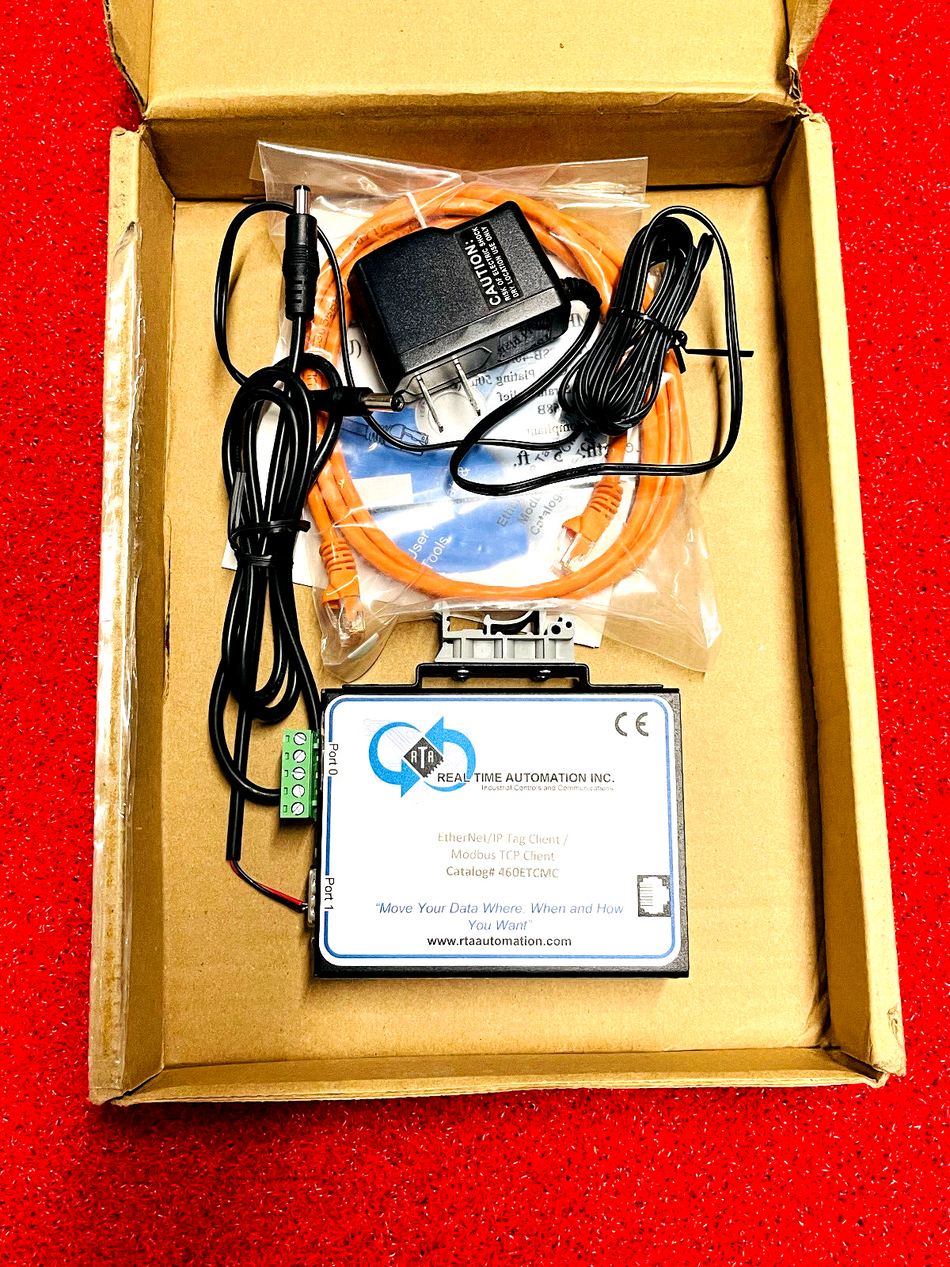 RTA Real Time Automation 460ETCMC EtherNet/IP Tag Client/Modbus TCP Client