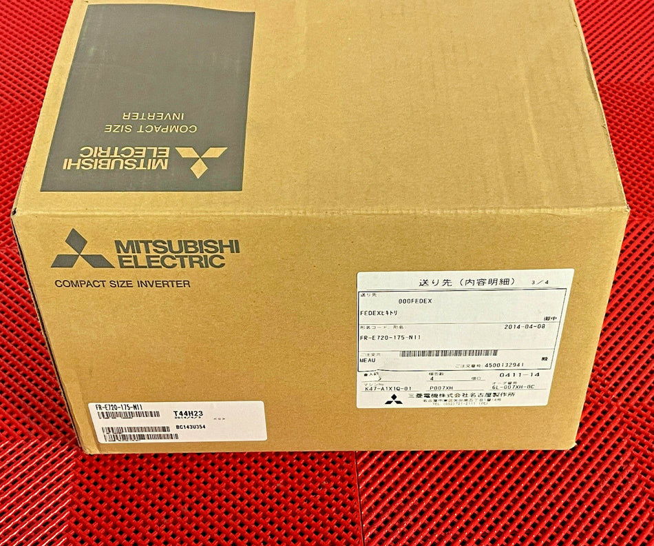 Mitsubishi Electric FR-E720-175-N11 VSD VFD Inverter FRE720175N11